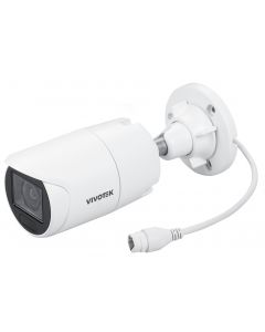Vivotek IB9383-HTV - cámara ip bullet exterior 5 mp, lente varifocal remoto 2.8-12mm, smart vca, deep search, ir 30 mts, wdr pro, visión snv, ciberseguridad trend micro, micrófono integrado, protección ip66, ik10, onvif, ndaa