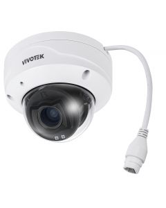 Vivotek FD9383-HTV - cámara ip domo exterior 5 mp, lente varifocal remoto 2.8-12mm, smart vca, deep search, ir 30 mts, wdr pro, visión snv, ciberseguridad trend micro, micrófono integrado, protección ip66, ik10, onvif, ndaa