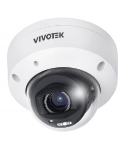 Vivotek FD9380-HTV-V2 - cámara ip domo exterior 5 mp, lente varifocal remoto 2.7-13.5mm, smart ir 30m, wdr pro, ciberseguridad trend micro, ia search, micrófono integrado, ip66/ik10, ndaa, onvif