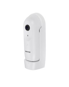 Vivotek CC9160-H - cámara ip panorámica para interior, 2 megapixeles, wdr pro, visión 180º, ciberseguridad trend micro, smart stream iii, micrófono integrado, snv, conectores di/do, onvif