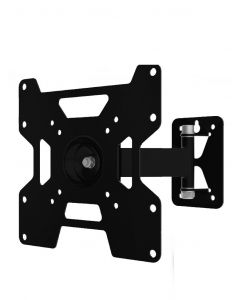 Saxxon SXVMLT12S - soporte para monitor ajustable pared  1 23-37 plg base aluminio vesa 75x75 100x100 200x200 carga 25 kg ergo nomico