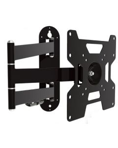 Saxxon SXVMLT12D - soporte para monitor ajustable pared  1 23-37 plg aluminio vesa 75x75 100x100 200x200 carga 25 kg ergo nomico