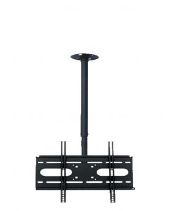 Saxxon vm-cp04s-r Sxvmcp04sr - Soporte Para Monitor De Techo  1 23 55 Plg Ajustable Altura E Inclinacion Acero Vesa Hasta 400x400 Carga 56 Kg