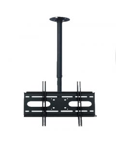 Saxxon SXVMCP04SR - soporte para monitor de techo  1 23 55 plg ajustable altura e inclinacion acero vesa hasta 400x400 carga 56 kg