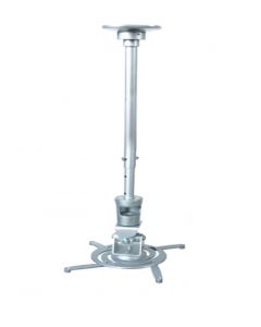 Saxxon VM-PR01L sxvmpr01l - soporte para proyector montaje de techo  ajustable altura e inclinacion universal aluminio carga 10 kg