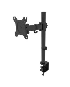 Saxxon SXVMD27 - soporte para monitor ajustable escritorio  1 13-27 plg abrazadera metal vesa 75x75 100x100 carga 8 kg
