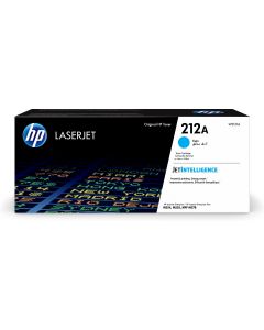 Hp W2121A cartucho de tóner original laserjet 212a, cian