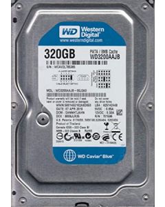 Western Digital wd3200aajb Disco Duro Interno Wd 320 Gb Ide 3.5 (wd3200aajb, Wd3200avjb)7200 Rpm