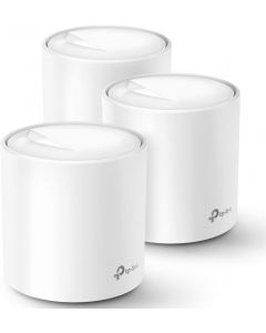 Tp-link deco x20(3-pack) Sistema Wi-fi 6 Mesh Ax1800 Dual Band, Hasta 150 Equipos, 500m2 Compatible Alexa