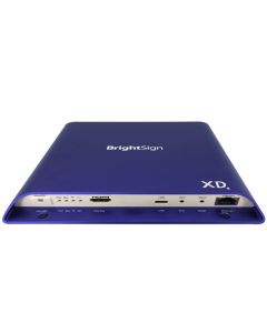 Brightsign XD1034 expanded i/o player digital media blue 4k ultra hd wi-fi