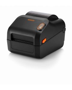 Bixolon XD3-40DEK black color built in usb serial and ethernet 5ips 127mmsec printing speed direct thermal 203 dpi 15118mm label media width up to 127 mm roll diameter latam only
