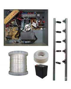 Yonusa EY10000127AF + ACCESORIOS pakey10000127af - paquete de energizador alta frecuencia antiplantas 10 000v  postes paso esquina bobina alambre cable bujia bateria