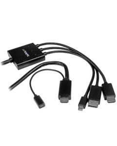 Dpmdphd2hd Startech Cable Convertidor Hdmi, Displayport O Mini A Hdmi De 2m - Adaptador Dp Y