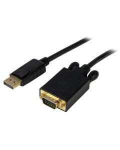 Dp2vgamm10b Startech Cable 3m De Video Adaptador Convertidor Displayport Dp A Vga - Activo 1080p Negro