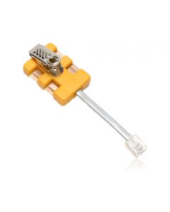 Fluke 10113000 4-wire Modular Adapter Amarillo