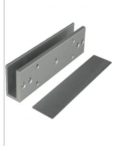 Zkteco LMB-180U lmb180u - soporte en u para montaje de electroimán puerta vidrio sin marco, compatible con cerradura magnética clave  zkt0850005 #nuevozk