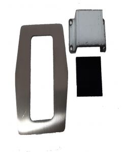 Zkteco fingerprint plate ts1100 Fp1100 - Accesorio Para Montaje De Lectoras  Compatible Con Fr1200 U Otros Torniquete Modelo