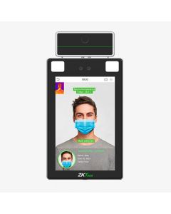 Zkteco PROFACE X[TI] x ti - terminal de control acceso y asistencia facial  palma lectura qr e intercom medición temperatura detección cubrebocas antipandemico anti-suplantación  software bio access mtd gratis