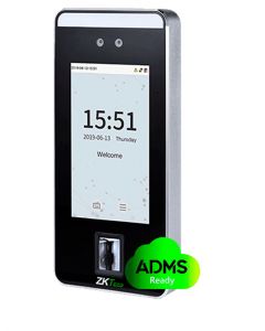 Zkteco SPEEDFACE-V5L P speedfacev5lp - control de acceso y asistencia facial visible light  6000 rostros 3000 palmas huellas 10000 tarjetas id 125khz 200000 eventos verificación por código qr #mtd