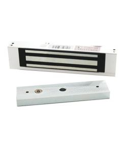 Zkteco LM-1805 lm1805 - cerradura magnética de 120 kg, para puertas madera vidrio o metal, alimentación a 12vdc y conexión sensor estado puerta nc no  #nuevozk