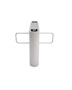 Zkteco PROENTRANCE SB02FP - swing barrier de acero inoxidable doble barrera 30 personas por minuto  rfid + fp viene con 2 lectores huella fr1500 y un panel inbio206 pro