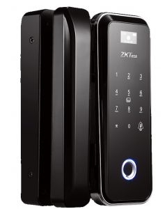 Zkteco GL300 zk - cerradura biometrica para puertas de vidrio  100 usuarios ancho puerta 8 a 13 mm control remoto