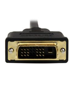 Hdcdvimm1m Startech Adaptador Cable Convertidor De 1m Mini Hdmi A Dvi-d Para Tablet Y Camara