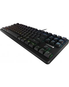Cherry G80-3833LWBUS-2 teclado oficina - hogar compacto 86 + 1 teclas iluminado usb 18mts negro