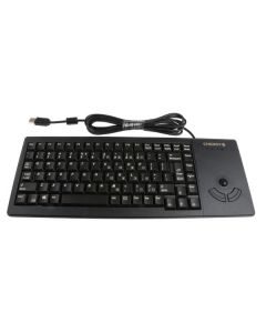 Cherry G84-5400LUMEU-2 teclado industrial 88 teclas ultradelgado usb trackball negro