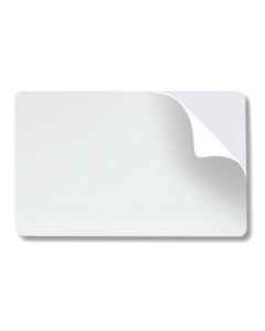 Evolis pcvcb10mcamy Aevo-pcvcb10am Tarjetas De Pvc Blanco 10 Mil Con Adhesivo Mylar 100 Pieza