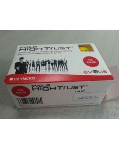 Evolis r3013e Aevo-r3013 Ribbon Color 12 Panel Ymcko Pquantum 400 Imagenes