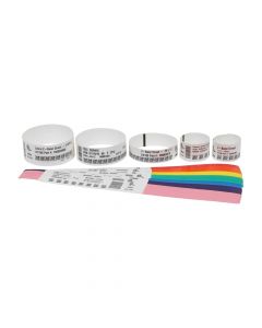 Zebra 10012718-3 z-band splash azul etiqueta para impresora autoadhesiva
