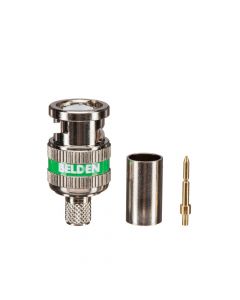 Belden 1694abhd3 Conector Bnc Para Sdi-hd En Coaxial Rg6 Tipo De Compresion: 3 Piezas Tradicional