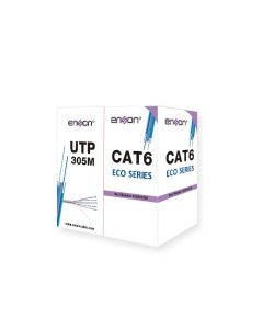 Enson 12261g305 Cable Utp Cat6 Gris Calibre 23 Cca Eco 305 Mto
