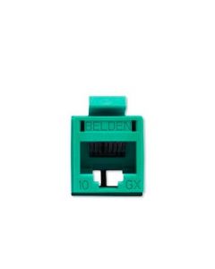 Belden rvamjkugn-s1 Conector Jack Revconnect 10gx Categoria 6a Verde