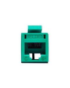 Belden rv6mjkugn-s1 Conector Jack Revconnect Categorãa 6+ Verde