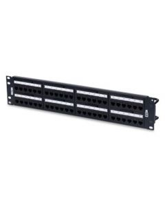 Belden rvappf2u48bk Patch Panel 10gx Categoria 6a Revconnect 48-puertos 2ur Negro Precargado