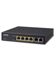 Planet fsd-604hp Switch Poe+ 6fast 4poe No-adm 60w
