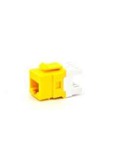 Belden ax104191 Conector Jack Rj45 Cat6 568ab Color Amarillo Keyconnect