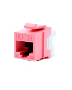 Belden ax102285 Conector Jack Rj45 Cat6a T568ab Rojo (tia 606) Keyconnect