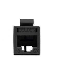 Belden rvamjkubk-s1 Conector Jack Revconnect Rj45 Cat6a T568ab Negro Keyconnect