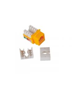 Enson ens-jc6ye amarilo Ec010ens01 Conector Jack Rj45 Cat6 90grados Amarillo