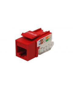 Enson epro-tljack5e-rd  jack Keystone Cat5e Vertical Sin Pinzas Rojo