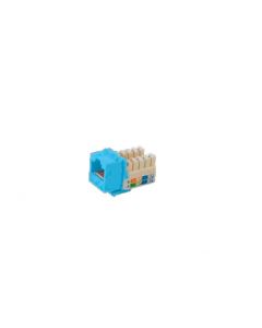Enson epro-jack6-bl â jack Keystone Cat6 Vertical Con Pinzas Azul