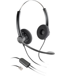 Plantronics sp12 Biauricular Diadema Negro Auricular Con Microfono