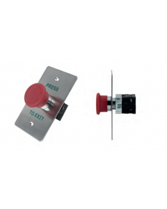 Axceze ax-l60 One Boton De Paro O Emergencia Rojo