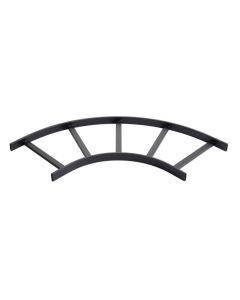Hoffman l90hb12blk 90 Deg. Hor. Bend 12in- Black