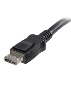 Displport6l Startech Cable De 1.8m Certificado Displayport 1.2 4k Con Cierre Seguridad - 2x Macho Dp