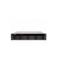 Qnap ts-873u-rp-8g-us Ns081qna31 Smb Storage 2u 8-bay Nasiscsi Ip-san Amd R Series 4-core 21ghz 8gb Ram 10gbe Connectivity Redundant Psu