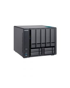 Qnap tvs-951x-2g-us Smb Storage Tvs-951x 5+4 Bay Nas With Auto Data Tiering Intelâ© Celeronâ© Dual-core 18 Ghz 2gb Ddr4 Sodimm Ram (max 32gb) 5 X 35  And 4 25 Drive Slots 1 10gbe Nbase-t Lan Gbe Hdmi V14b